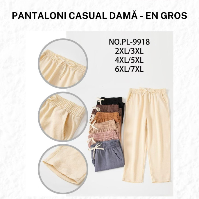 Pantaloni casual, de damă - model X4