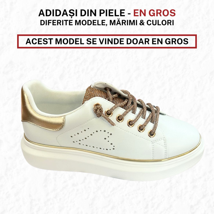 Adidași damă (pantofi sport) din piele - model A5