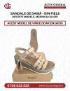 Sandale de damă, din piele, EN GROS