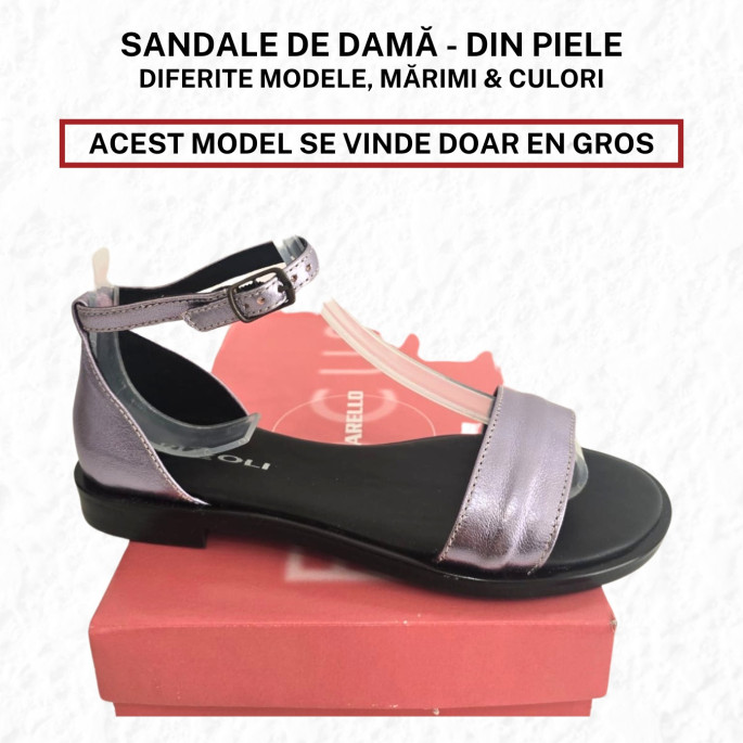 Sandale damă din piele - model S12