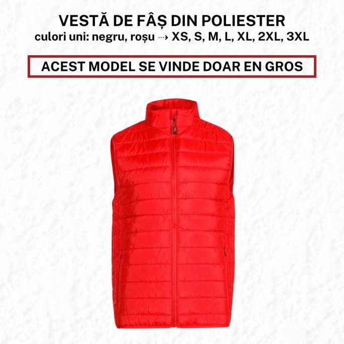 Vestă de fâș din poliester