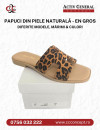 Papuci de damă, din piele naturală