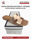 Papuci de damă, din piele naturală