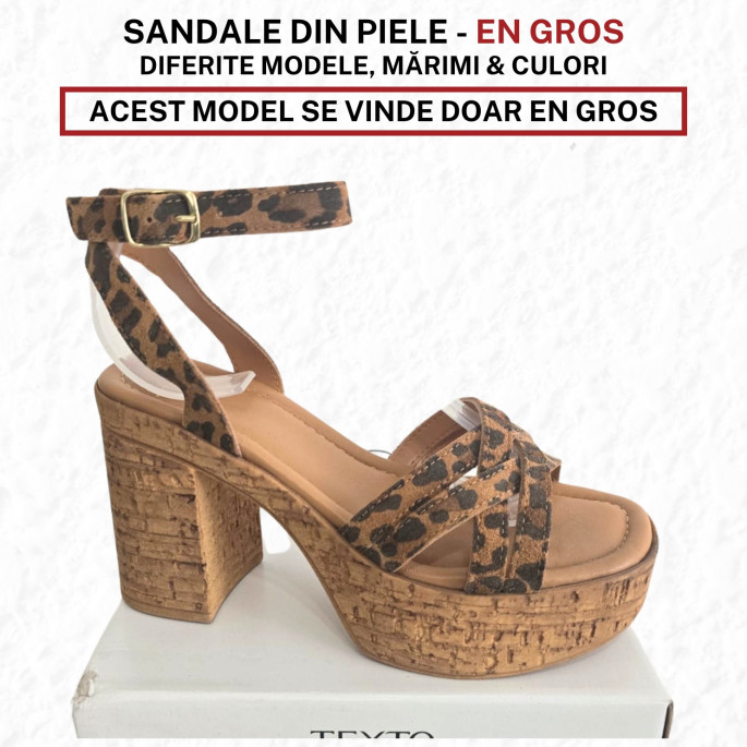 Sandale damă din piele - model S31