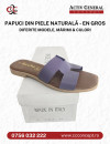 Papuci de damă din piele naturală