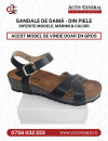 Sandale de damă, din piele, EN GROS