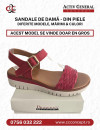 Sandale de damă din piele