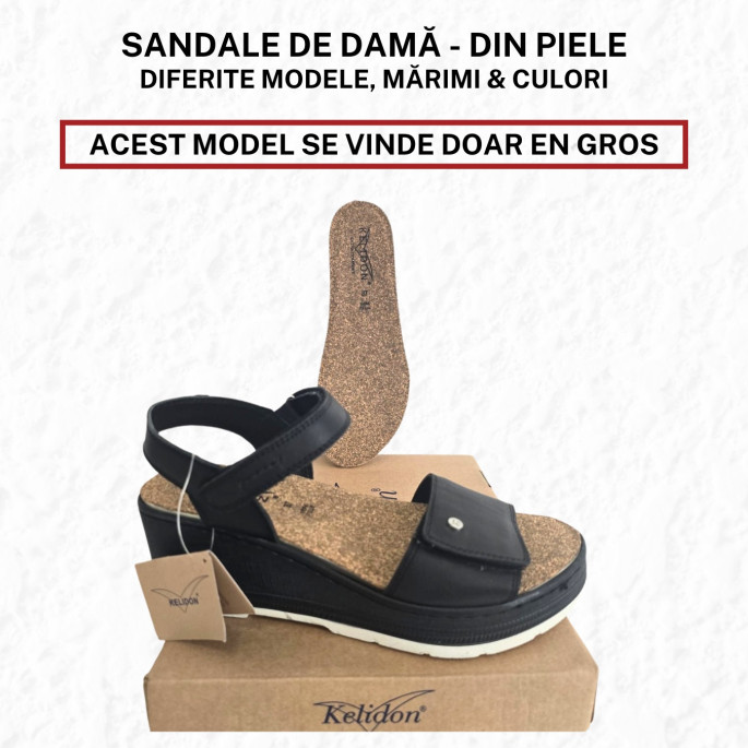 Sandale damă din piele - model S8