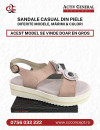 Sandale de damă, casual, din piele