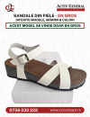 Sandale de damă, din piele
