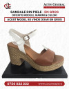 Sandale de damă, din piele