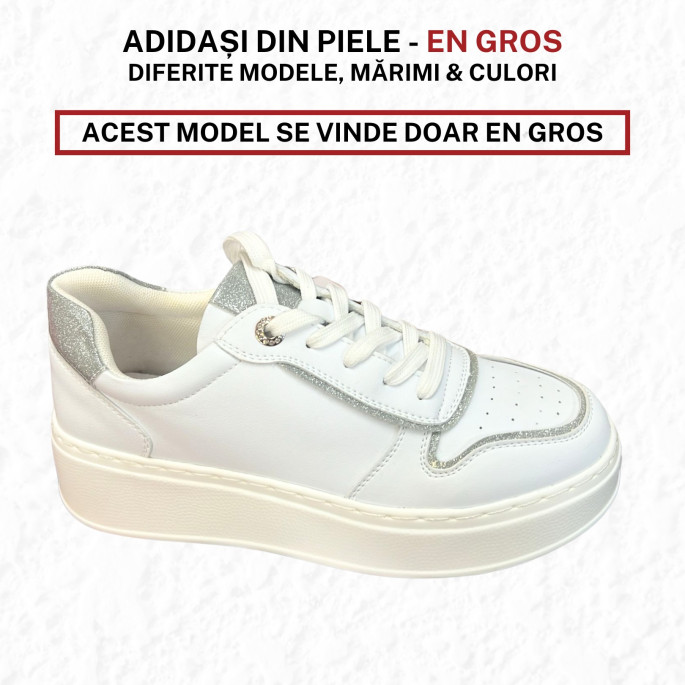Adidași damă (pantofi sport) din piele - model A1
