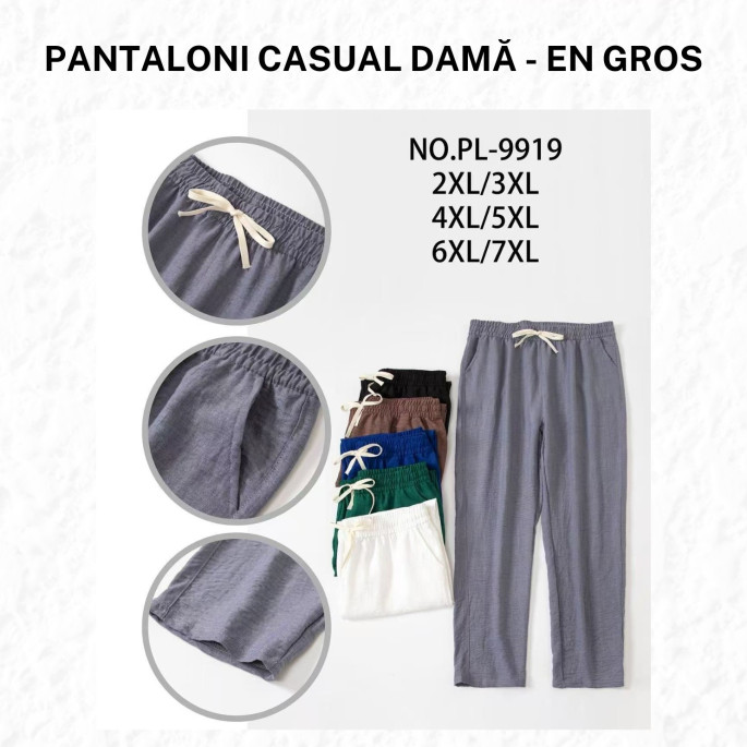 Pantaloni casual, de damă - model X6