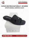 Papuci de damă, din piele naturală