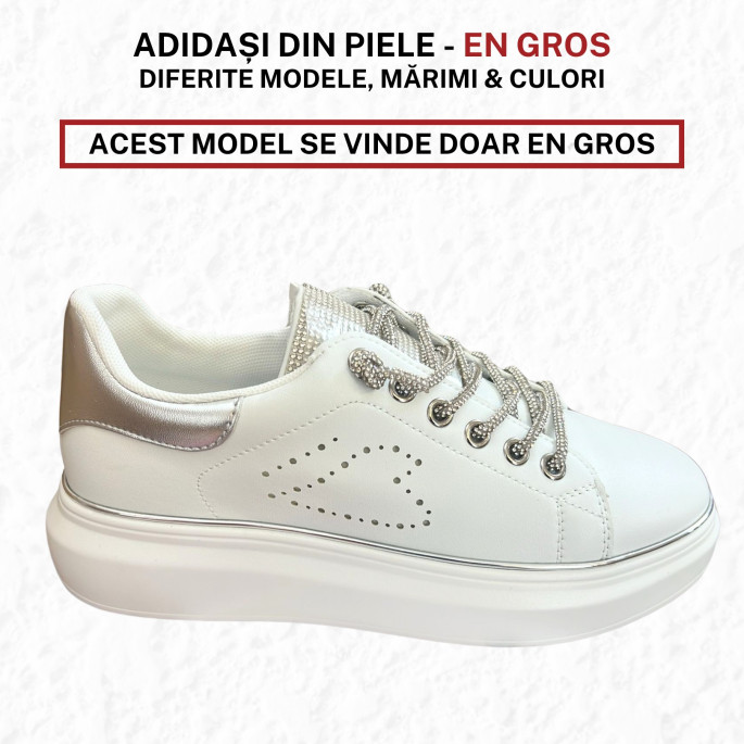 Adidași damă (pantofi sport) din piele - model A6